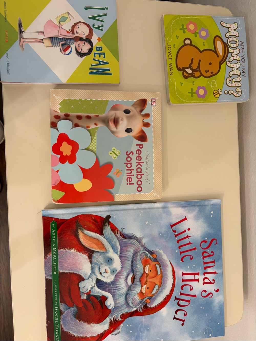 Children's Holiday and Board Book Bundle - Santa's Little Helper & More